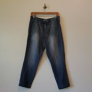 Life in progress denim drawing pant sz.M